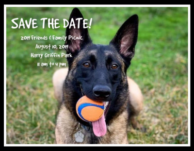 Friends & Family Picnic 8.10.19 – Save the Date!